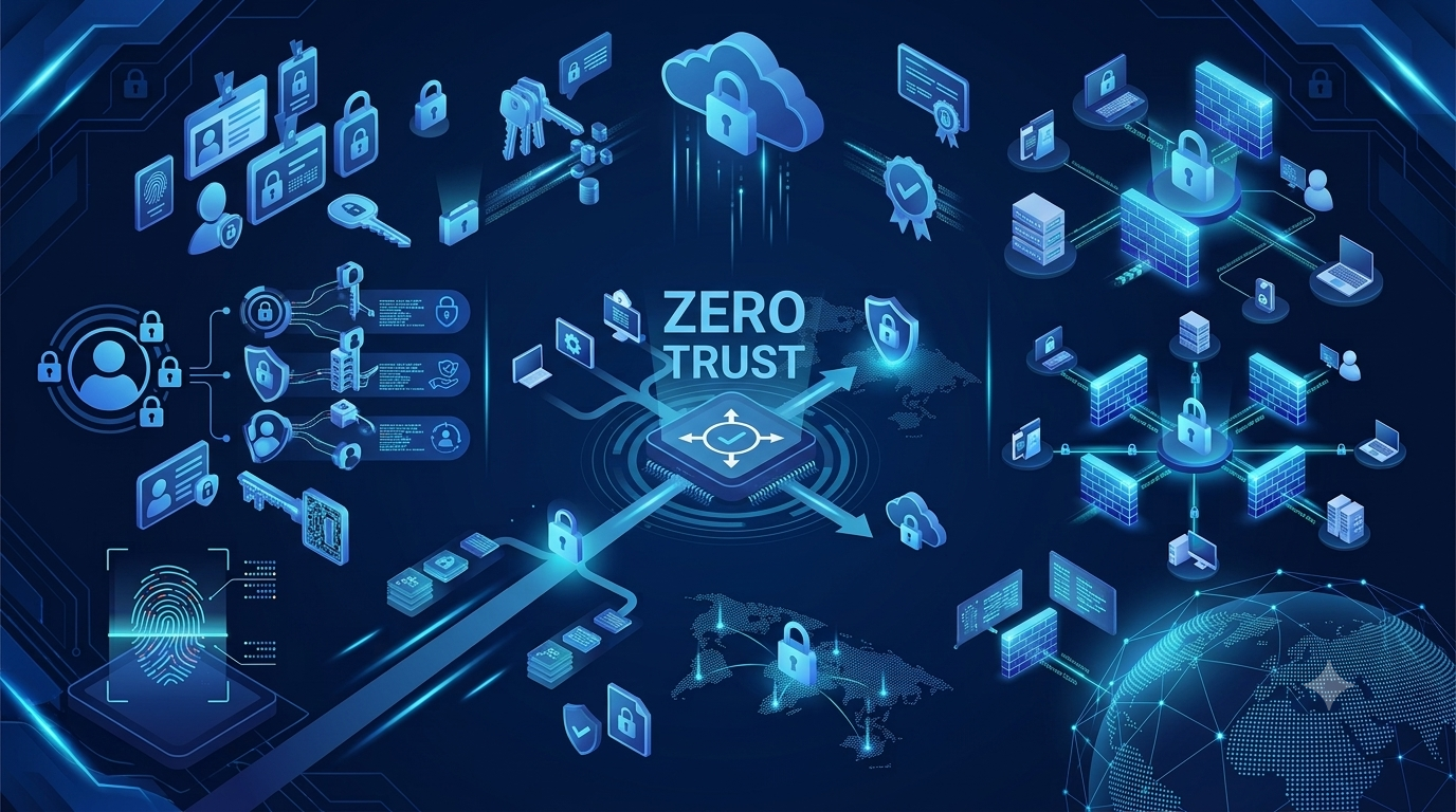 Zero Trust چیست؟ راهنمای کامل امنیت بدون اعتماد